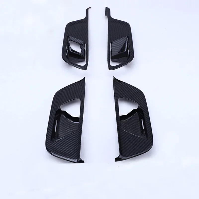 Carbon Fiber ABS Frame Stickers Protective Cover Trims For BENZ GLB 2020 Car Interior Decoration Accessories