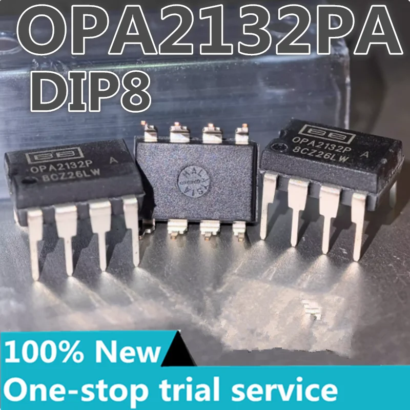 2-50PCS %New OPA2132UA OPA2132PA DIP8 SOP8 FET Input dual-channel high-performance audio operational amplifier chip