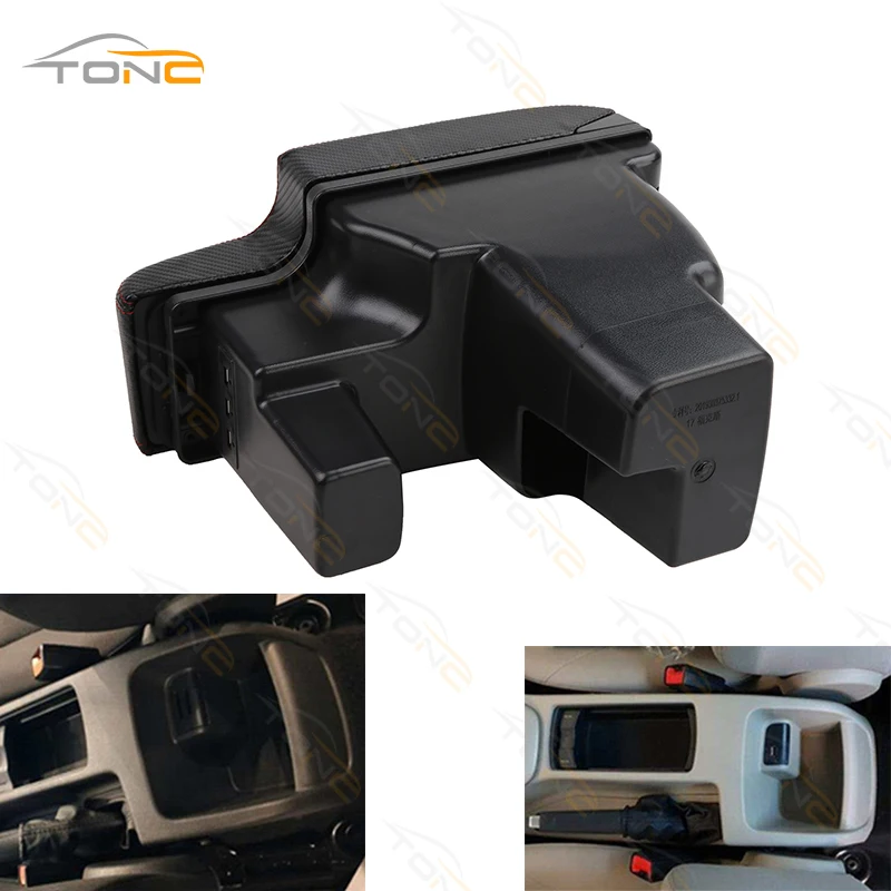 For Ford focus 3 Armrest box Interior details Car accessories Retrofit parts For Ford Focus III Car Armrest Center Storage box