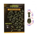 25pcs Green L