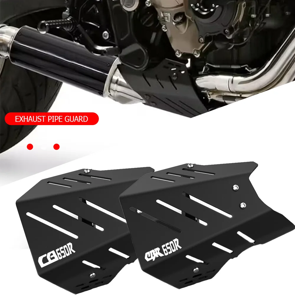 

Exhaust Pipe Guard Heat Shield Protective Cover Decoration FOR HONDA CB650R CBR650R CB 650R Neo Sports Cafe 2019-2021 2022 2023