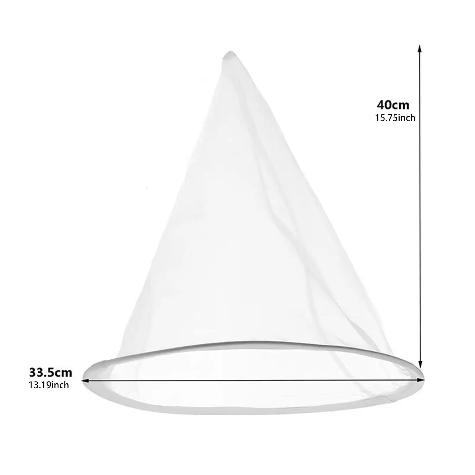 Honey Filter Net Nylon 150 Mesh Conical Sieve Reusable Strainer Bag Apiary Equipment for Honey and Milk