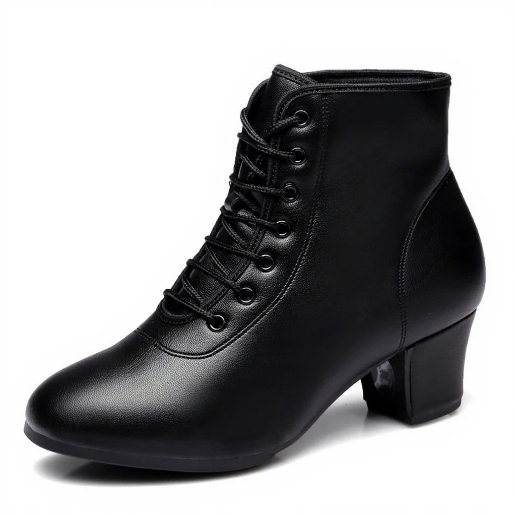 new-women's-ballroom-latin-dance-shoes-lace-up-modern-jazz-dance-boots-white-black-red-party-sports-sneakers-salsa-dancing-shoes