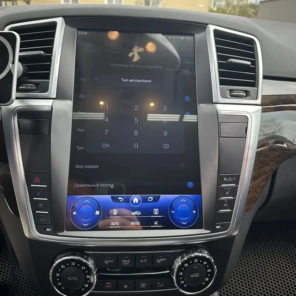 GZ Android13 شاشة لمرسيدس بنز ML W166 GL X166 ML300 ML350 ML400 ML550 GL350 GL400 راديو السيارة مشغل وسائط متعددة Carplay