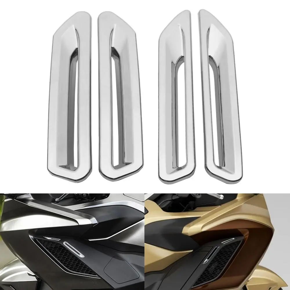 

Easy Peel And Stick Installation Trim Accents For Honda Gold Wing Dct Tour Tour Airbag Dct Tour Dct 2018-2025 Chrome Abs Plastic