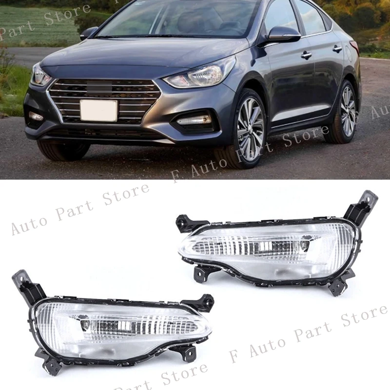 

Противотуманная фара переднего бампера для Hyundai Accent 2018 2019 2020