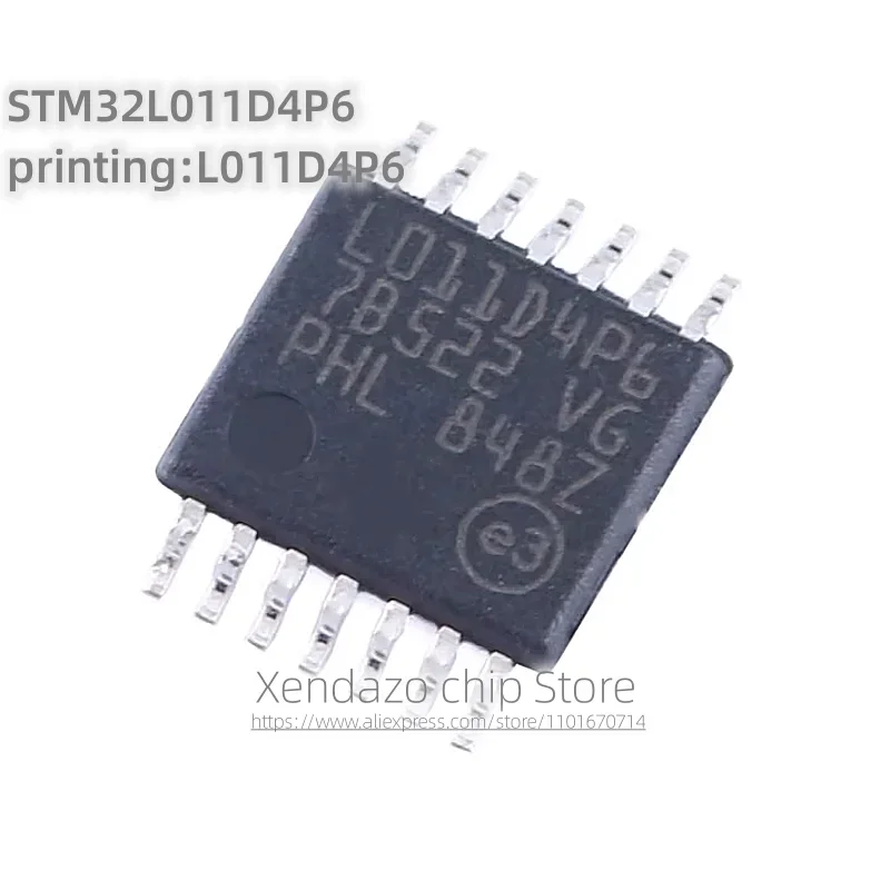 5pcs/lot STM32L011D4P6 printing L011D4P6 TSSOP-14 package Original genuine 32-bit microcontroller chip