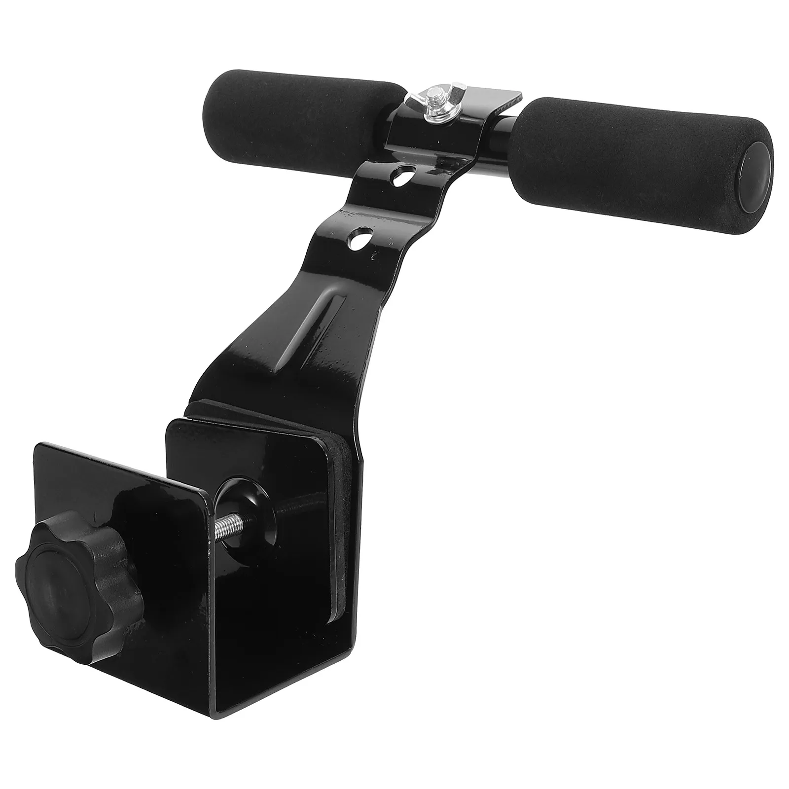 Ergonomic Sit-Up Bar Iron Foam Ab Training Aid for Sit-Ups Crunches Fitness Equipment Sit Up Bar Situps Foot Holder