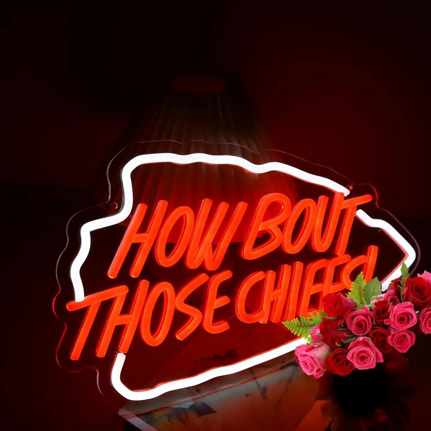 

Неоновая вывеска «Команда Чифс»: светодиодный неоновый светильник для вечеринок, клубов, общежитий, баров, спален, игровых комнат, декора, подарок на день рождения для фанатов