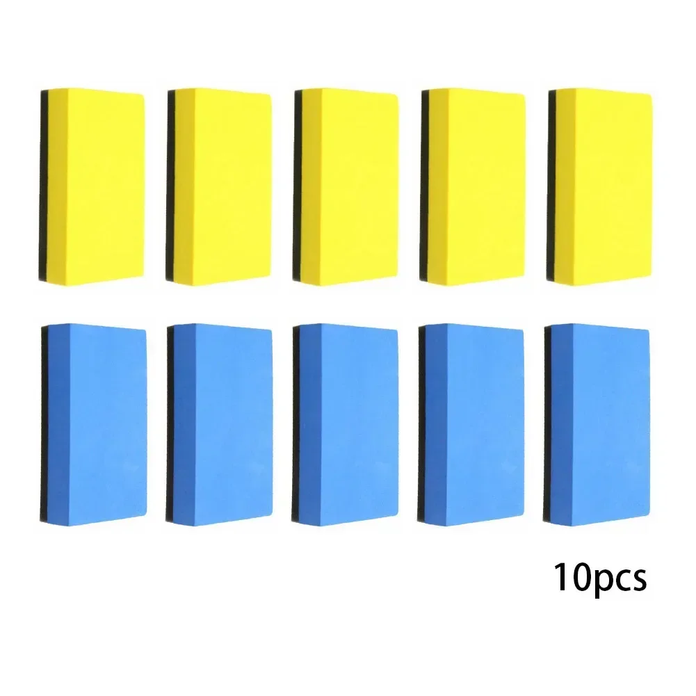 10Pcs Car Ceramic Coating Sponge - Glass Nano Wax Applicator Polishing Pads