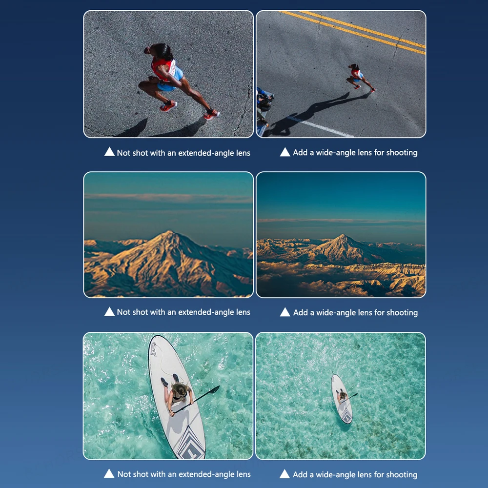 Широкоугольный объектив для DJI Mavic 4 Pro, широкоугольный адаптер для объектива, защитный для DJI Mavic 4 Pro, аксессуары для фотосъемки и видеосъемки