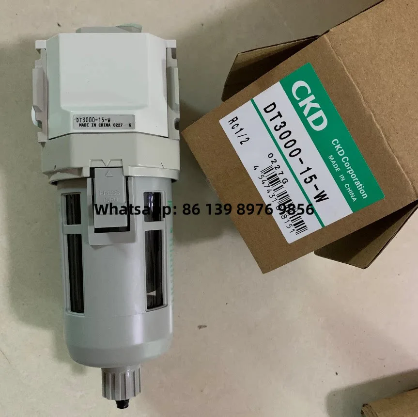 Original CKD Drain Valve Dt3010-15-W Dt3000-10-W Brand New
