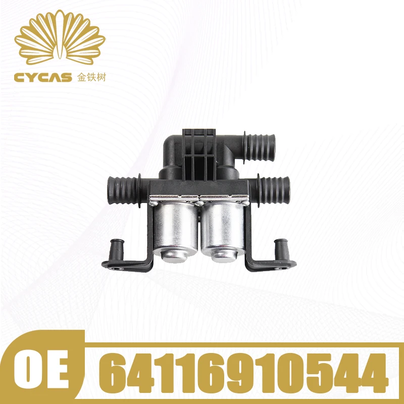 

CYCAS Cooling Water Control Valve #64116910544 For BMW E70 E71 E53 F15 F16 F85 F86 X5 X6 Replacement Parts