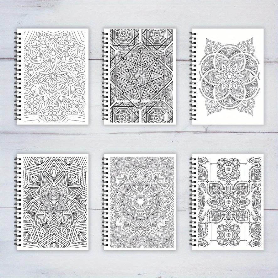 Amazing Patterns Coloring Book - 8.3×11.2 Inches, 22 Pages. Geometric Art to Boost Creativity. Perfect Gift
