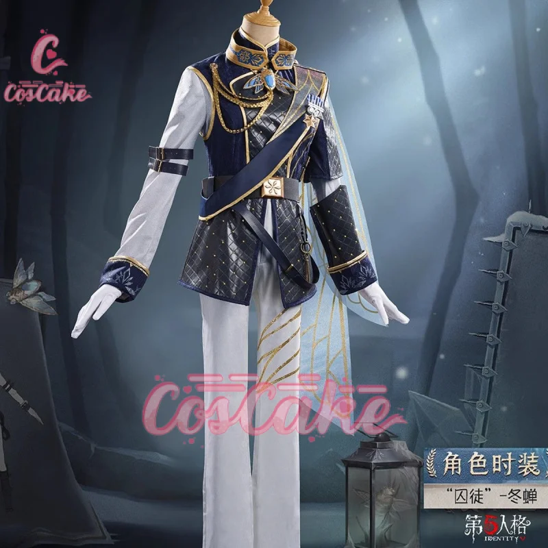 Anime Identity V Luca Balsa Winter Cicada Game Suit Gorgeous Handsome Uniform Cosplay Costume Halloween Party Outfit