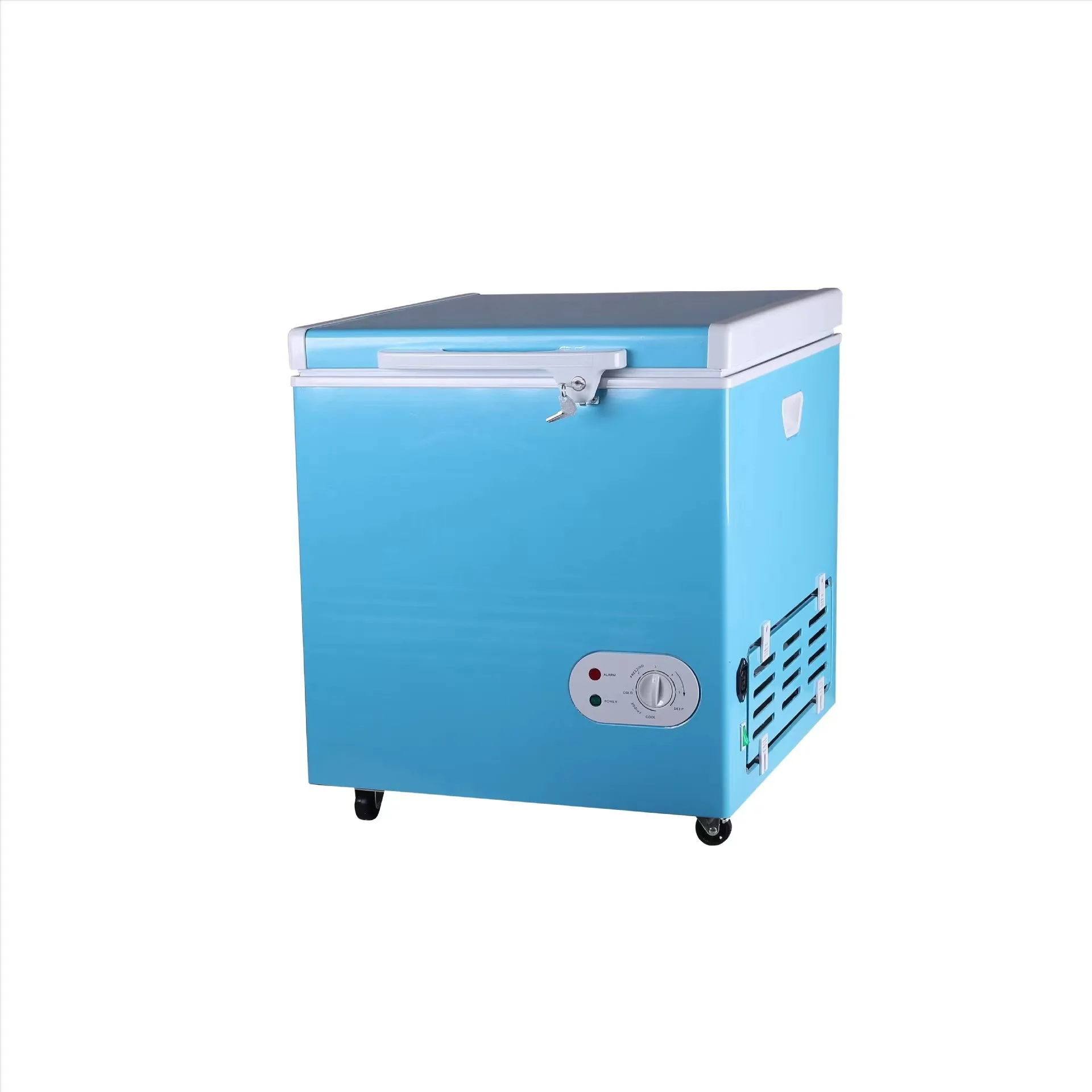 Car Draw Solar Chest Freezer Fridge 12v 220v Ac Dc Freezer Mini Fridge for Portable Refrigerator