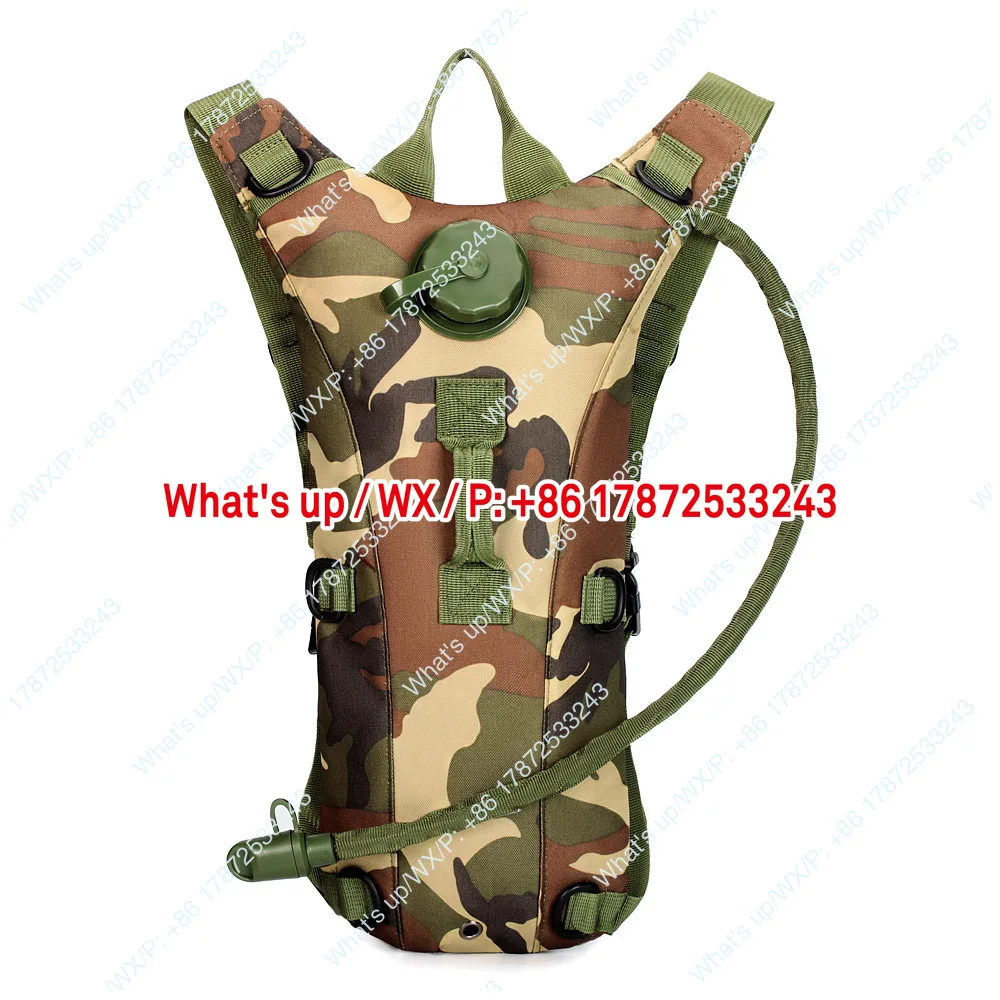 Water bag backpack outdoor military camouflage bicycle riding bag sports EVA inner liner - backpack
