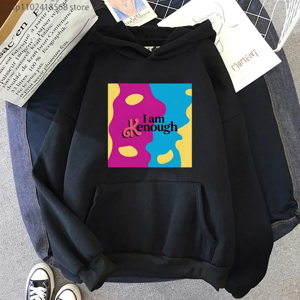 Hot Movie Ik Ben Kenough Sweatshirt Kleur Roze Print Hoodies Grappige Cartoon Kleding Vrouwen Streetwear Mannen Casual Unisex Sudaderas