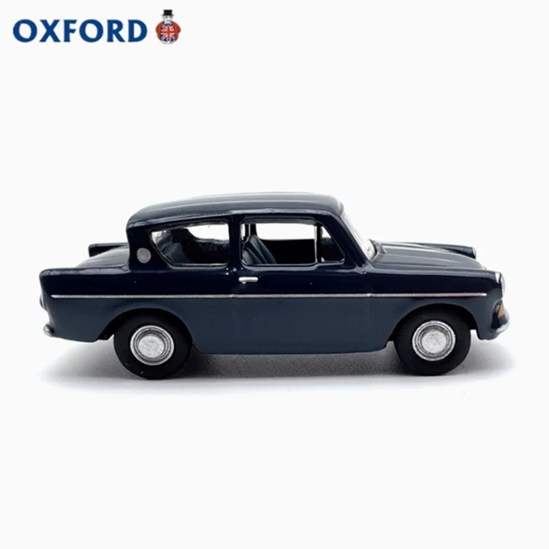 Oxford Diecast 1/76 Scale Ford-anglia Ambassador Alloy Car Model Classic Adult Collection Display Toy Gift