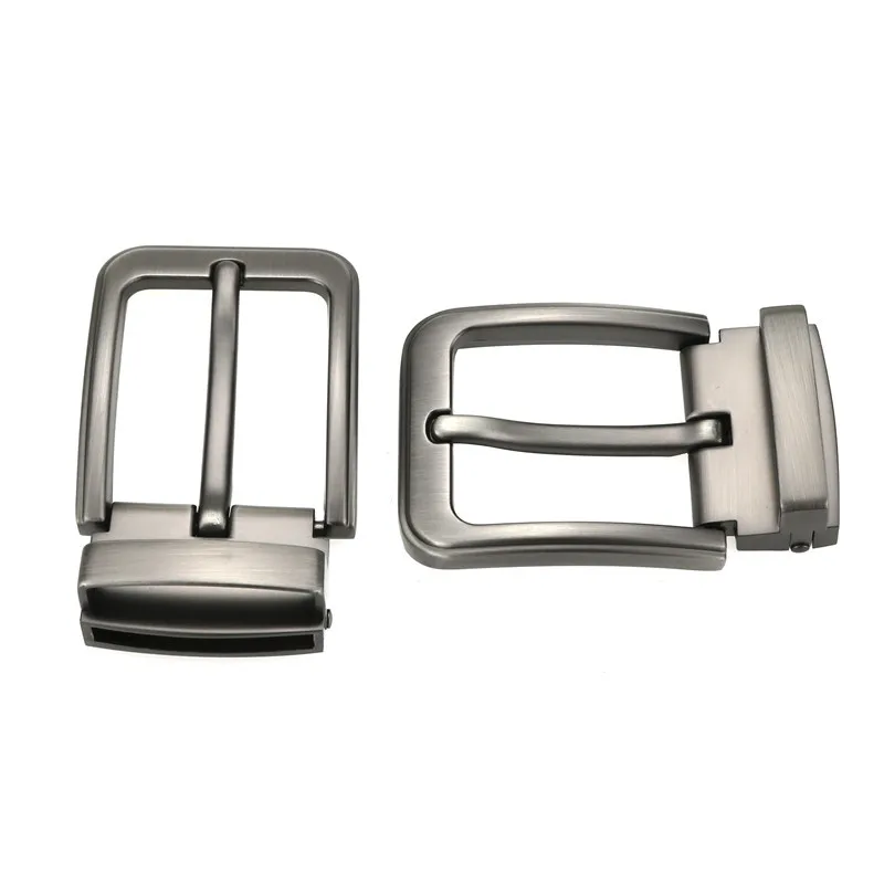 3.3cm Fashionable Casual Smooth Buckle Head, Alloy Buckle, Perforated Leather Head, Model: LY135-217961