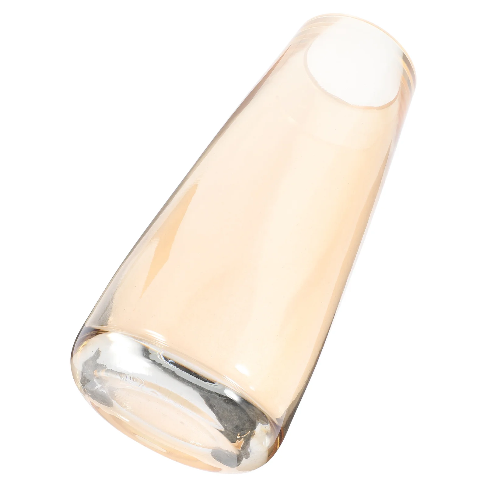 

Glass Vase Exquisite Hydroponic Flower Container Indoor Office Decorative Glass Vase Desk Flower Vase,