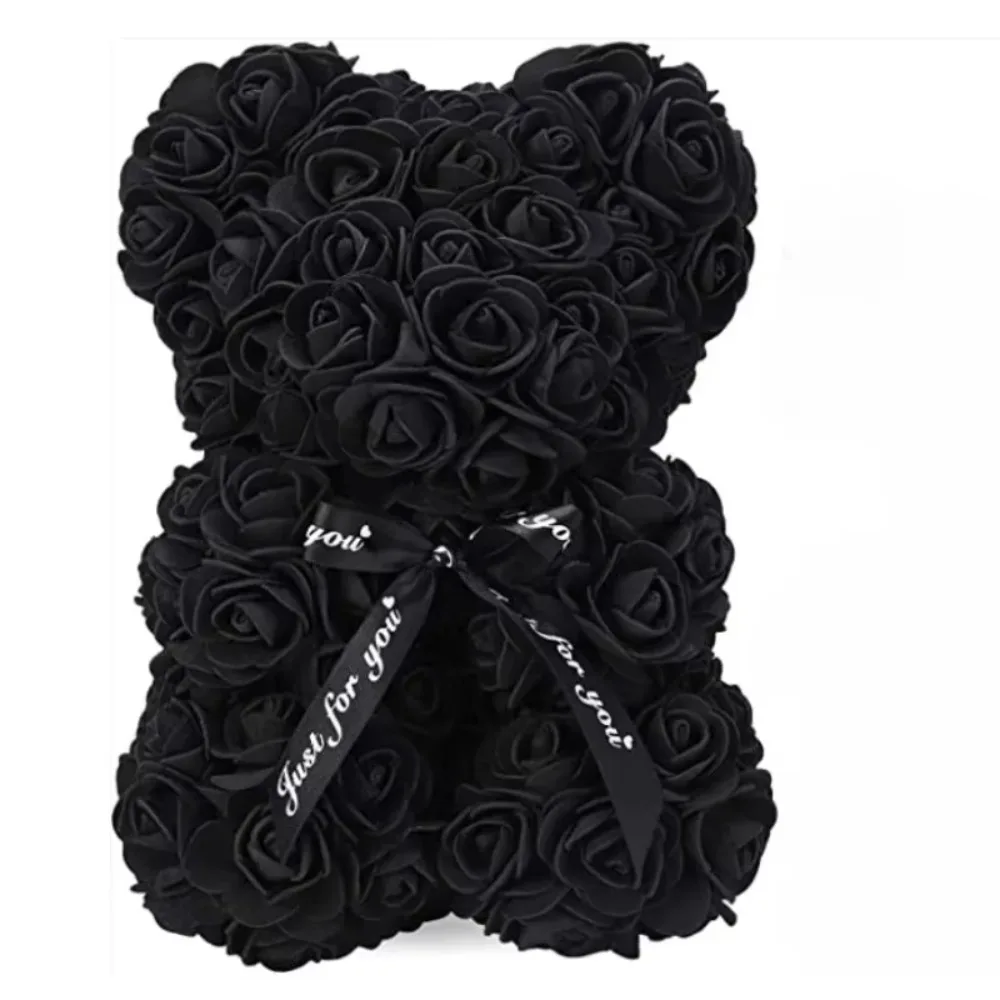 Künstliche Blume Ewige Rose Teddybär für 520 Muttertag Geburtstag Valentinstag Jubiläum Geschenke & Dekorationen – Detail 5