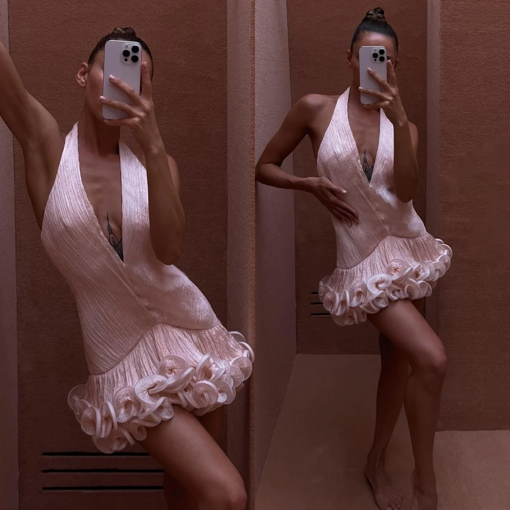 تخصيص ألف خط الرسن فستان سهرة رسمي أنيق مزاجه جودة عالية مخصص فساتين المناسبات حساسة فستان الحفلة الراقصة