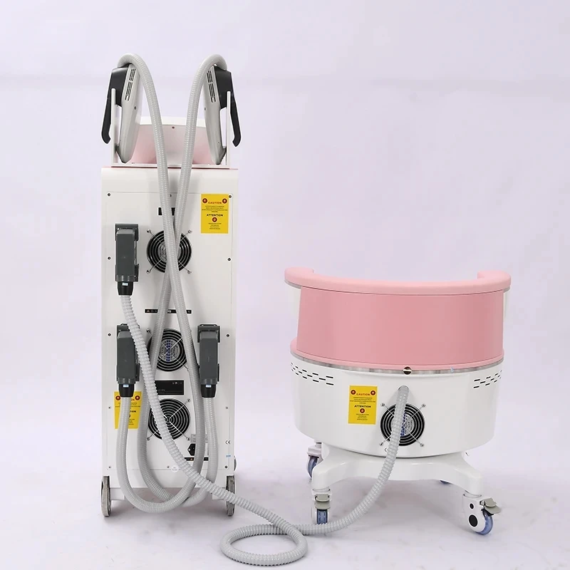 2 in 1 Neo Beauty EMS Body Shaping Sculpting Slim Muscle Building Machine ems Bodysculpt With Buttocks Shaping EMS Chair