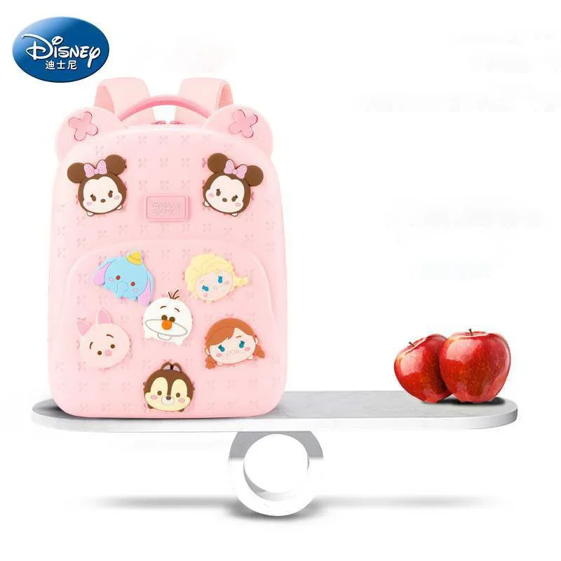 Disney-Mini mochila Kawaii de ocio para niña adolescente, de gran capacidad mochila escolar con dibujos animados, bonita