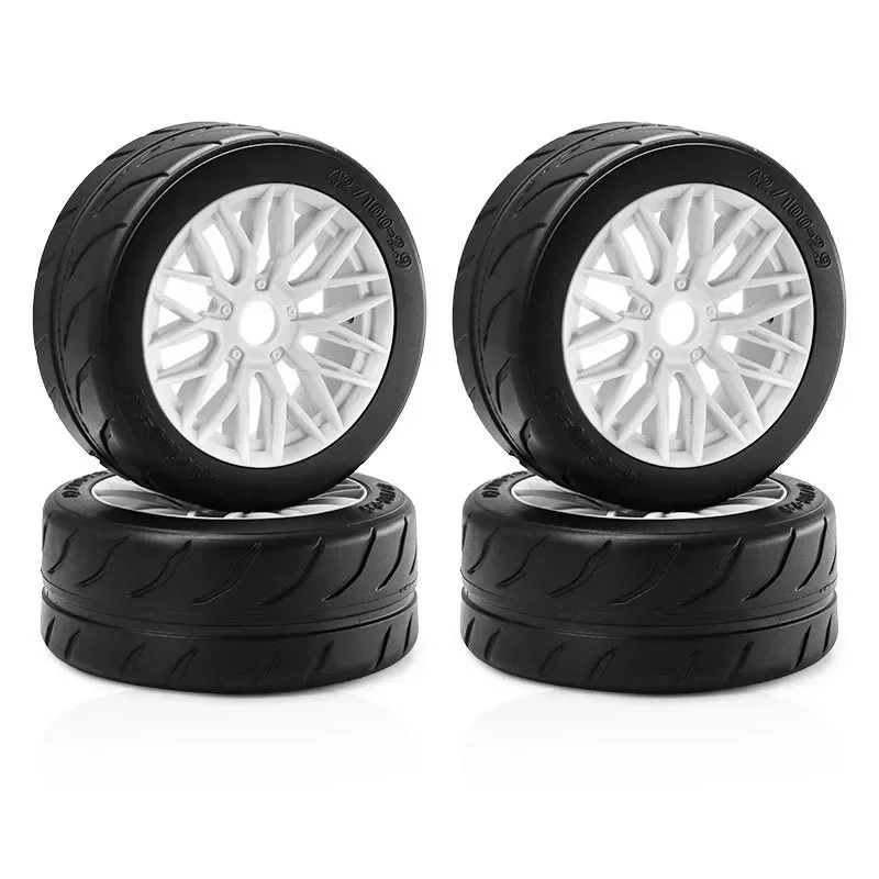 

4pcs 100x42mm 42/100 Tire Tyre 17mm Wheel Hex for Arrma 1/7 Infraction Felony Limitless RC Car Upgrade Parts Accessories