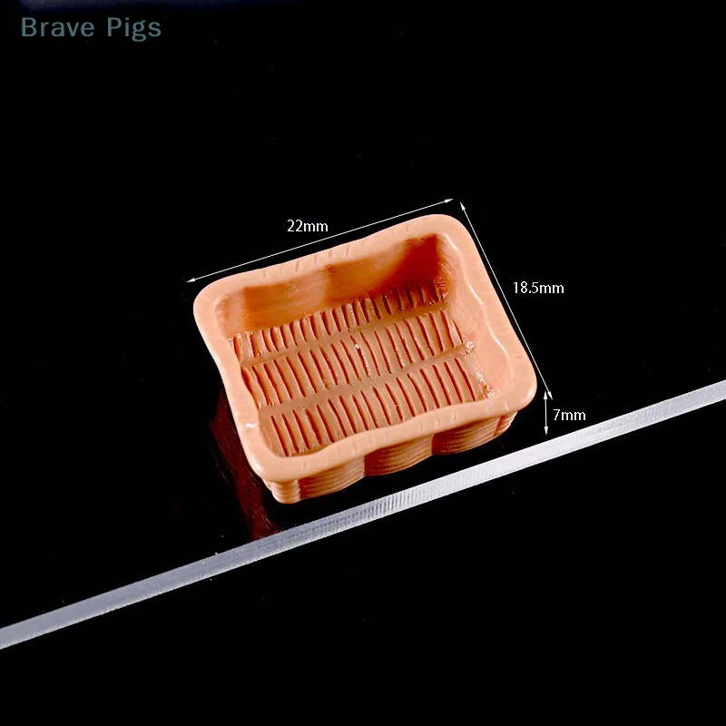 1/12 Dollhouse Simulation Egg Tray Model Dollhouse Mini Kitchen Decoration Dolls House Accessories Pretend Play Toys