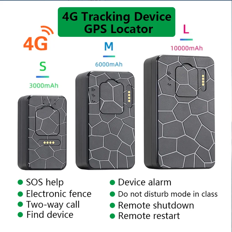 

4G сильный магнитный водонепроницаемый GPS-локатор WIFI устройство слежения сверхдлительный трекер в режиме ожидания человек трекер положения автомобиля для безопасности
