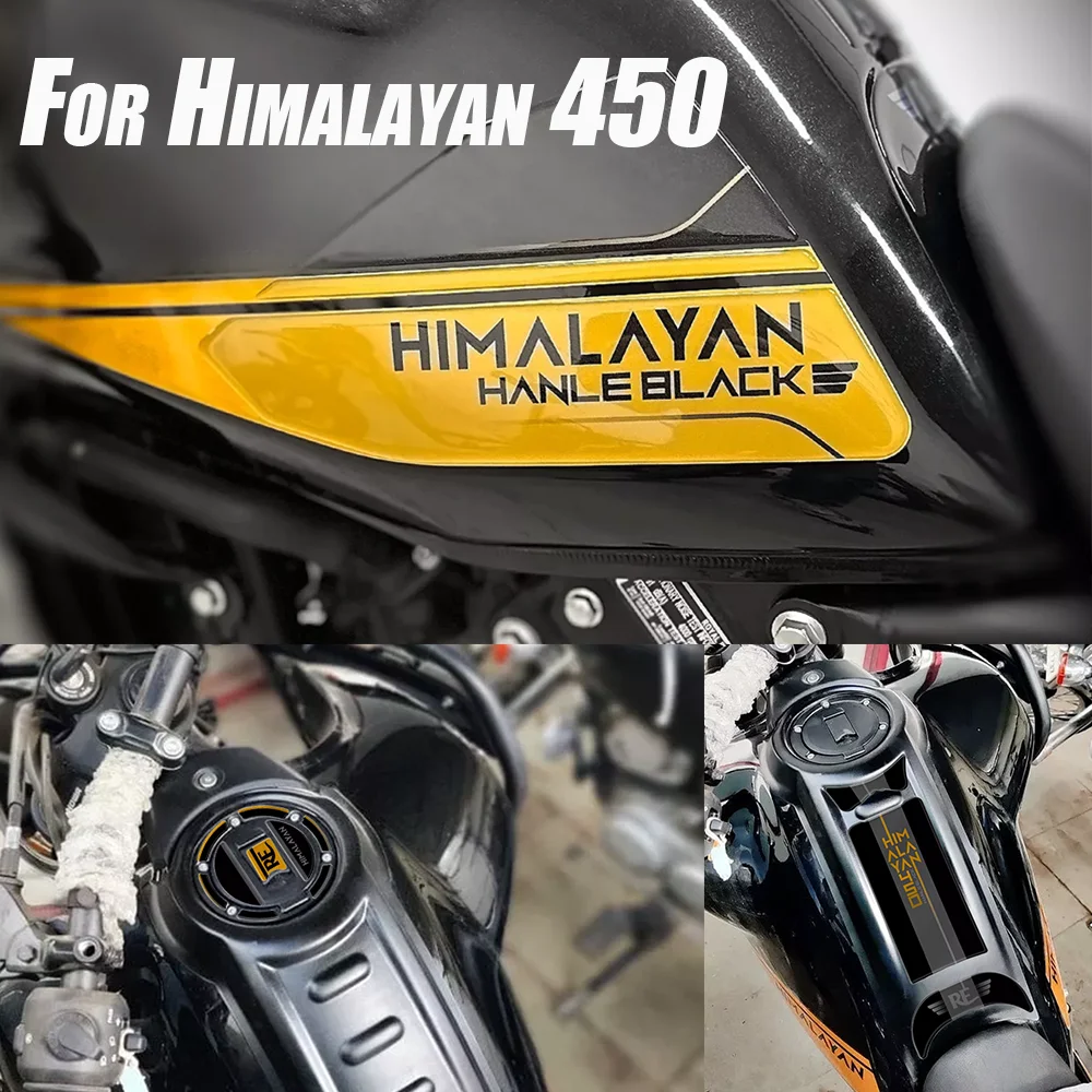 

For Himalayan 450 Motorcycle Accessories Waterproof Protective Sticker 3D Epoxy Resin Protective Sticker
