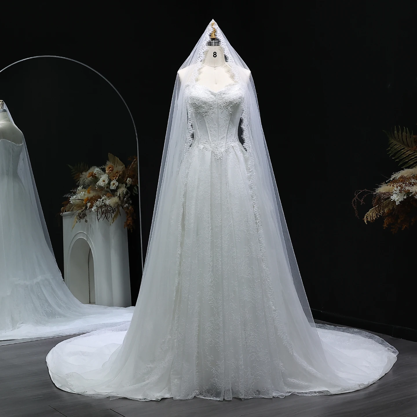 Sharon Said Elegant Ivory Sweetheart Satin Ball Wedding Dress Draped Basque Brush Train Bride Gowns 2025 SW010 Customized