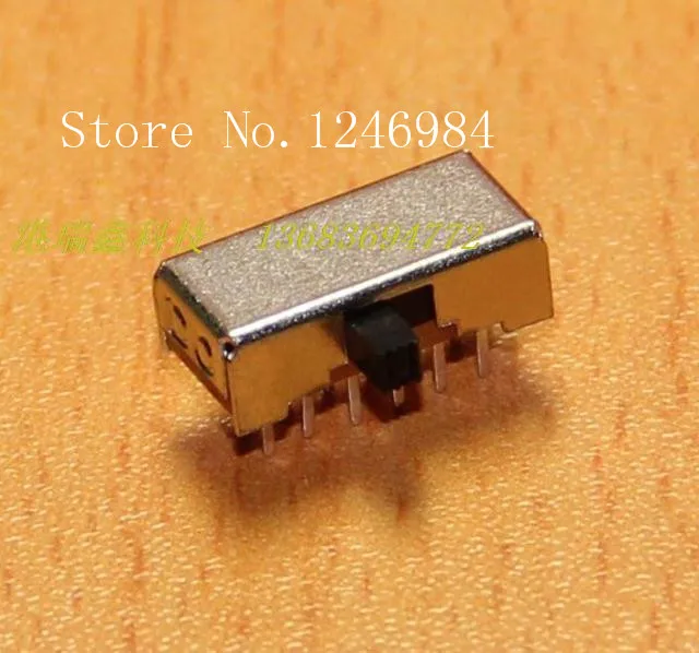 [SA]Small mini toggle switch slide switch DC curved foot DC power switch SK-42D03--200pcs/lot