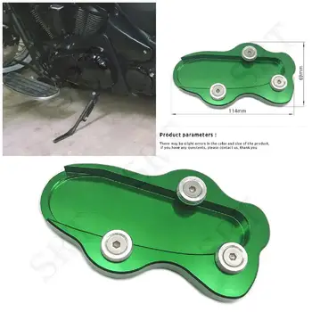 가와사키 발칸 900 클래식 커스텀 오토바이 액세서리, 킥스탠드 넓이 베이스 확장 플레이트 VN900 2007-2020 에 적합