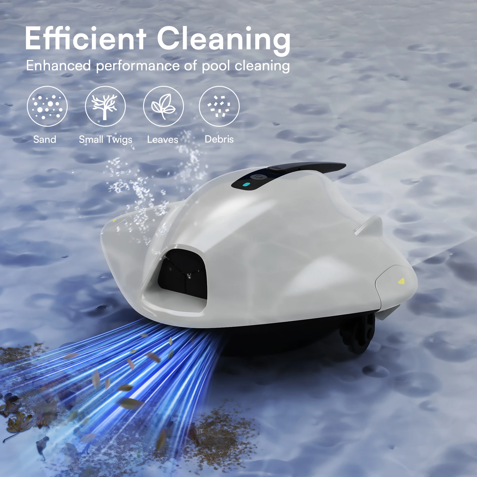 Swimming Pool Cleaning Robot Pool Robot Auto Cleaning 120mins Run Time Lydsto Pool Cleaner Robot S2 Ultra