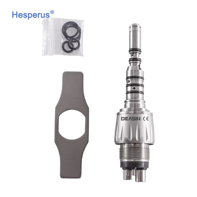 2026 New 6 Holes Quick Coupling Coupler for Kavo Fiber Optic Handpiece 460 LED Coupler Adaptor Tools