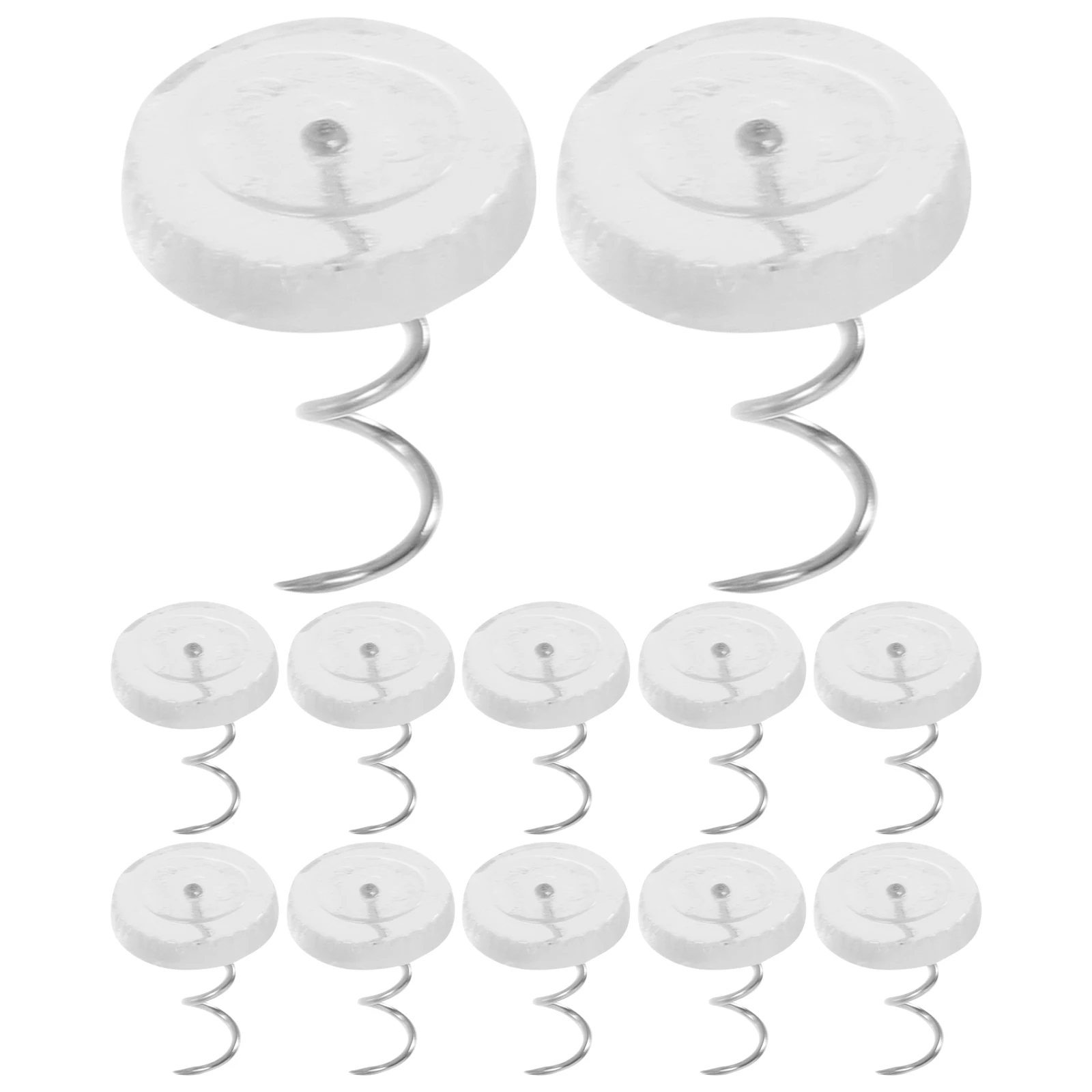 

50pcs Anti Slip Fixing Nails for Sofa Bed Sheet Stool Headboard Upholstery Tacks Plastic Pins Spiral Furniture DIY Craft