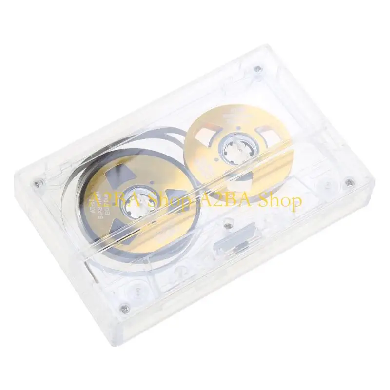 A2BA Reliable 50 Minutes Blank Cassette Tape Double Side Metal Tape Standard