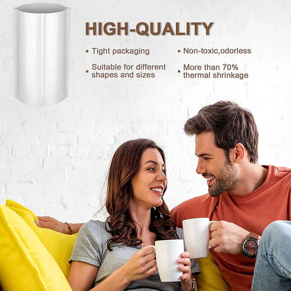 Shrink Wrap Heat Sublimation Transfer Tumblers Film Wap Tube Soap White Paper