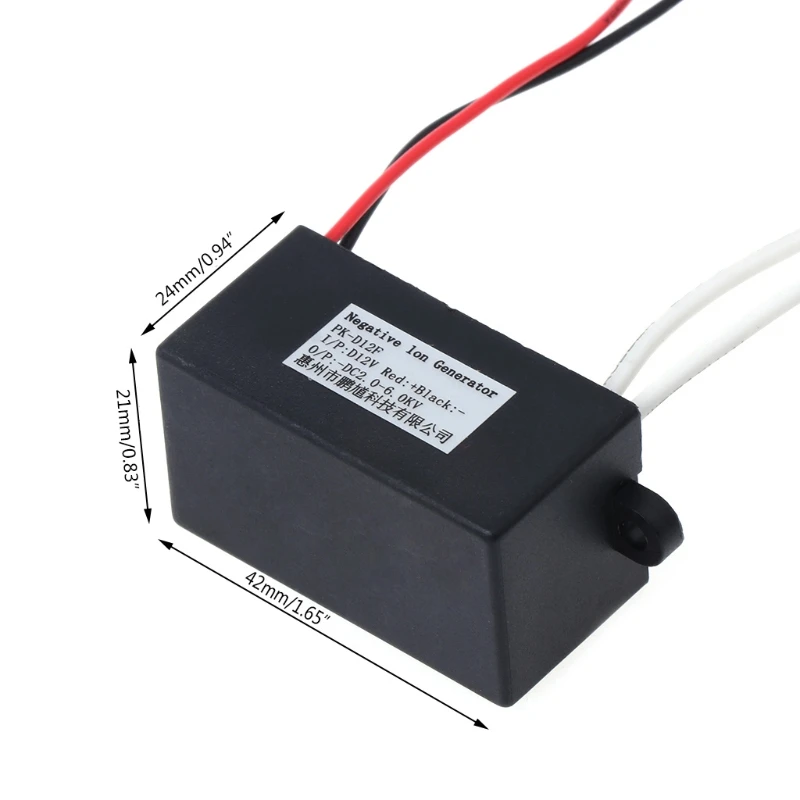 เครื่องกำเนิดไอออนลบ Anion Ionizer โมดูล Air วิตามินรถบ้านกำจัดฝุ่น Dropshipping