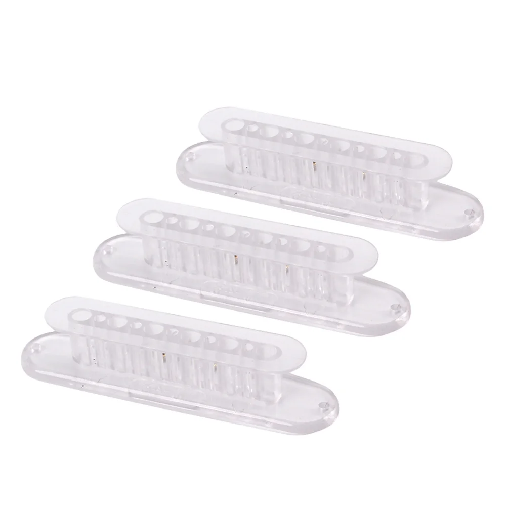 

3Pcs Transparent Pickup Bobbin Humbucker Guitar Screw Side 48mm Reliable Pickup Makers Accessories Humbucker Bobbin