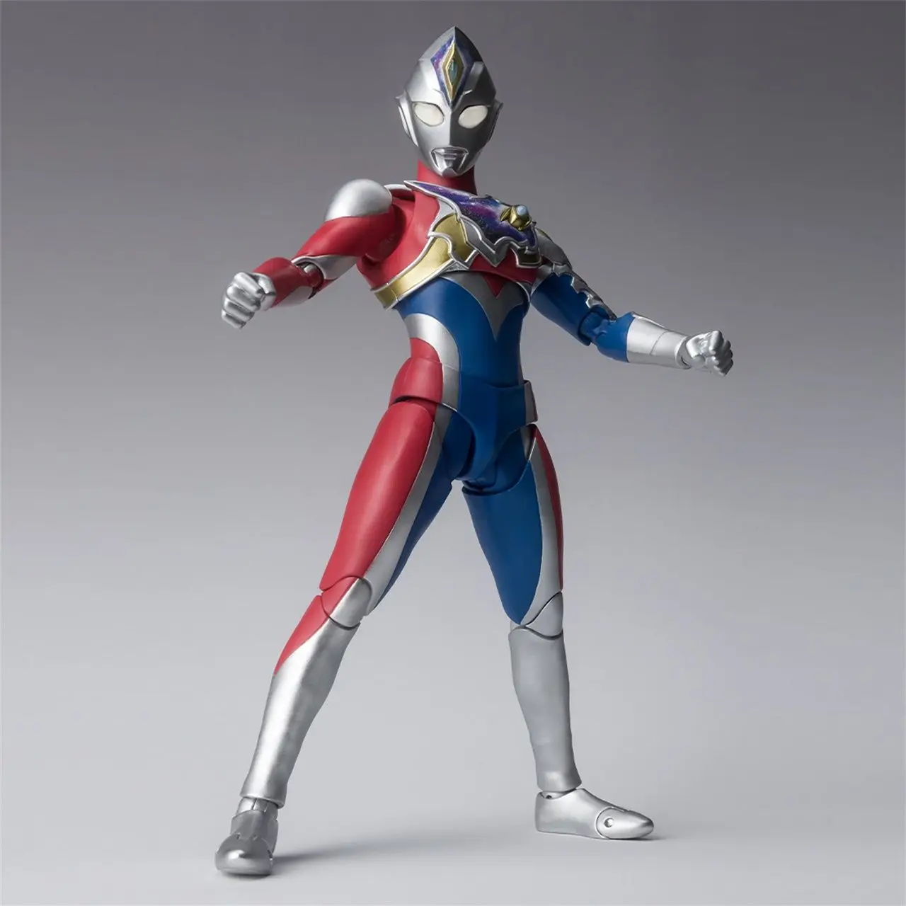 Bandai Original BOX S.H.Figuarts SHF ULTRAMAN Decker FLASH TYPE Full Action Anime PVC Figure Model Kit Finished Toy Gift for Kid