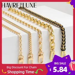 HAVREDELUXE Bag Chain Three-in-one Transformation Metal Bag Messenger Copper Chain Bag Chain Accessories Single Purchase