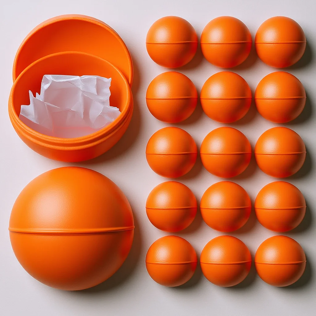 

25Pcs Lottery Balls Plastic Hollow Openable Reusable Colorful Party Game Balls Picking Props Plastic Ball Props