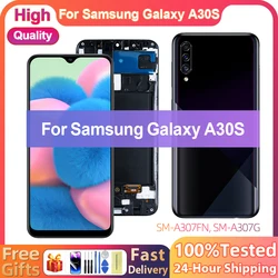 6.4''High Quality OLED For Samsung Galaxy A30s A307 A307F A307FN LCD Display Touch Screen Digitizer Assembly For Samsung A30s