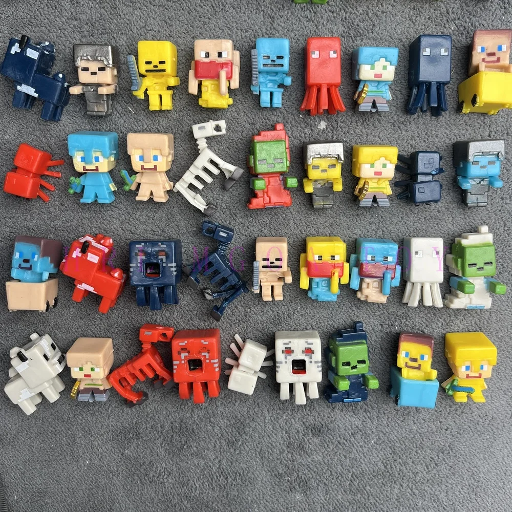 24 قطعة/36 قطعة/المجموعة/المجموعة لعبة كلاسيكية عالمية صغيرة نماذج شخصية محيطية الحلي البلاستيكية لعب الأطفال