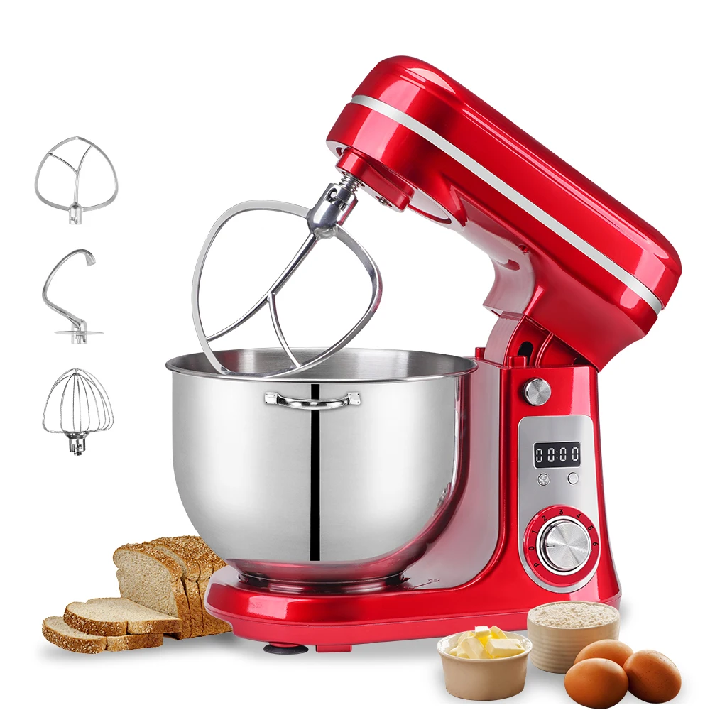 

Professional Batidora Kitchen 4L Stainless Steel Food Mixer 6 Speed Tilt-Head Food Electric Mixer Kitchen Machine