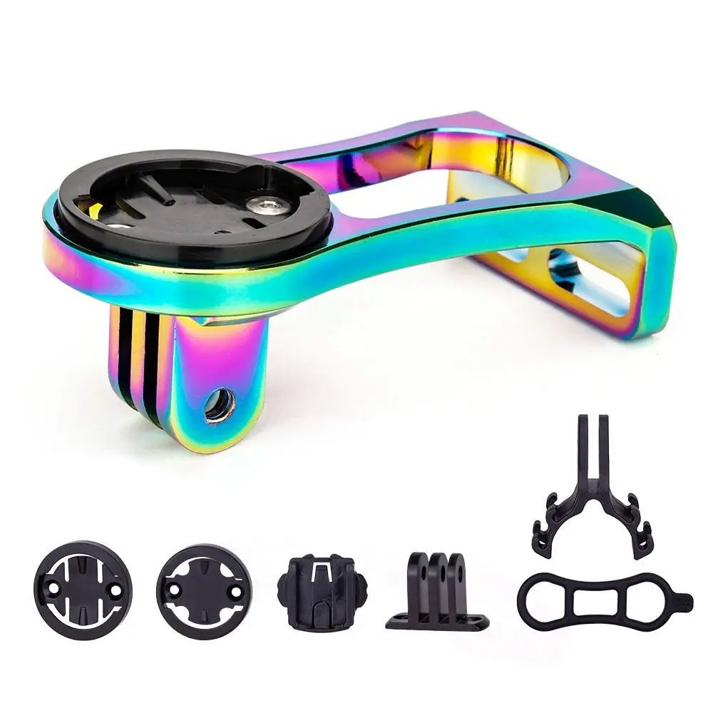 Bicycle Stem Computer Mount Camera For Garmin Bryton GPS GoPro Sports Cam Flashlight Holder Heart Rate Road Bike MTB